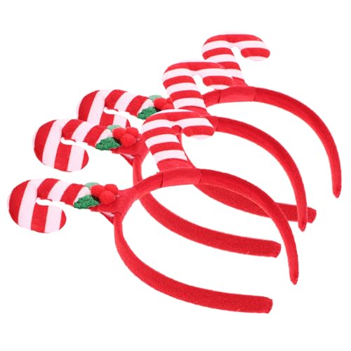 PLAFOPE 3 Stück Weihnachtlicher Haarreifen Candy Cane aus Langlebigem Komfortablem Material Festliche Haarschmuck für Xmas Party Fasching Cosplay und Vielseitige Dekoration PLAFOPE 3 Stück Weihnachtlicher Haarreifen Candy Cane aus Langlebigem Komfortablem Material Festliche Haarschmuck für Xmas Party Fasching Cosplay und Vielseitige Dekoration von PLAFOPE