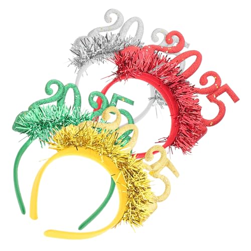 PLAFOPE 2025 Neujahrsfeiern Stirnband Bequeme Passform Silvester Haarreif PLAFOPE 2025 Neujahrsfeiern Stirnband Bequeme Passform Silvester Haarreif von PLAFOPE