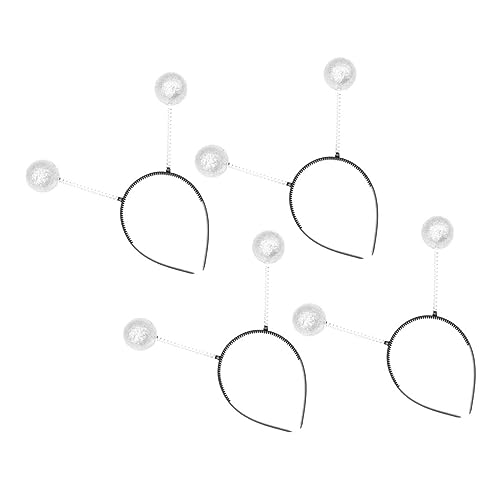 PLAFOPE 4 Stück Kostüm Haarschmuck mit Kreativen Schimmernden Schaumstoffbällen Modischer Haarreif für Karneval Party Festival und Besondere Anlässe Einzigartiges Design PLAFOPE 4 Stück Kostüm Haarschmuck mit Kreativen Schimmernden Schaumstoffbällen Modischer Haarreif für Karneval Party Festival und Besondere Anlässe Einzigartiges Design von PLAFOPE