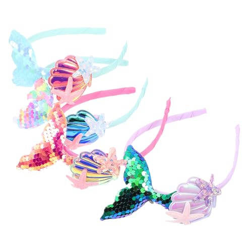 PLAFOPE 4 Stück Teiliges Glitzer Meerjungfrau Haarband für Mädchen Bequeme und Rutschfeste Stirnbänder in Grün und Blau als Party-accessoires und Kostümhaarschmuck PLAFOPE 4 Stück Teiliges Glitzer Meerjungfrau Haarband für Mädchen Bequeme und Rutschfeste Stirnbänder in Grün und Blau als Party-accessoires und Kostümhaarschmuck von PLAFOPE