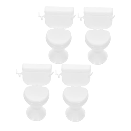 PLAFOPE 4-teiliger Toilettensitz-kuchenaufsatz, Bezaubernde Kleine Badezimmerarmatur, Dekorative Toilette Für Miniatursammlungen Und Einzigartige Kuchendesigns PLAFOPE 4-teiliger Toilettensitz-kuchenaufsatz, Bezaubernde Kleine Badezimmerarmatur, Dekorative Toilette Für Miniatursammlungen Und Einzigartige Kuchendesigns von PLAFOPE