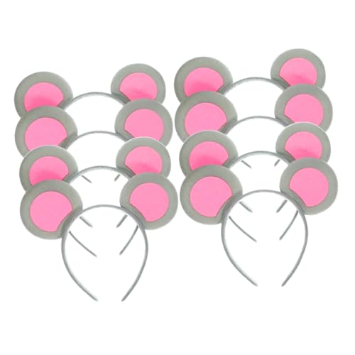 PLAFOPE 8 Stück Teiliges Mausohren Haarreifen für Erwachsene Leichtes Bequemes Halloween-cosplay-accessoire mit Tierischen Ohren Passend für Maskerade Partys und Bühnenauftritte PLAFOPE 8 Stück Teiliges Mausohren Haarreifen für Erwachsene Leichtes Bequemes Halloween-cosplay-accessoire mit Tierischen Ohren Passend für Maskerade Partys und Bühnenauftritte von PLAFOPE