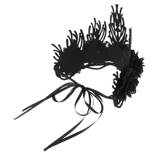 PLAFOPE Barock Vintage Königin Krone Haarschmuck Gothic Stirnband Halloween Festival Haarkranz für Damen Kostüm Accessoire Cosplay von PLAFOPE