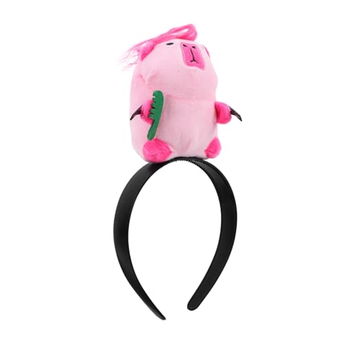 PLAFOPE Capybara Haarreif Party Haarband Cartoon Kostüm Kopfschmuck Leicht für Karneval Fasching Geburtstag Bühnenauftritte Geeignet PLAFOPE Capybara Haarreif Party Haarband Cartoon Kostüm Kopfschmuck Leicht für Karneval Fasching Geburtstag Bühnenauftritte Geeignet von PLAFOPE