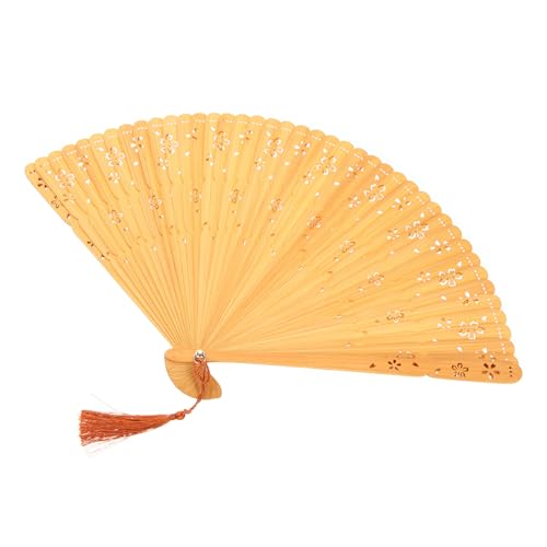 PLAFOPE Chinesischer Handfächer Faltbarer Fächer mit Filigranen Mustern für Tanz Hochzeit Party Dekoration und Bühnenauftritte Stabiles Handgefertigtes Design Vielseitig Einsetzbar PLAFOPE Chinesischer Handfächer Faltbarer Fächer mit Filigranen Mustern für Tanz Hochzeit Party Dekoration und Bühnenauftritte Stabiles Handgefertigtes Design Vielseitig Einsetzbar von PLAFOPE