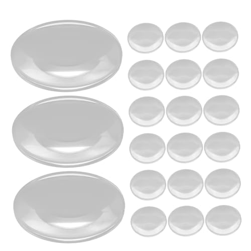 PLAFOPE Vergrößerungsgläser Lupen Optische Lupe Vergrößerungslinsen Optische Glaslinse Doppelt Konvexe Linse 42mm Durchmesser Magnifying Tool Für Präzise Vergrößerung Ideal Für Juweliere Sammler Und von PLAFOPE
