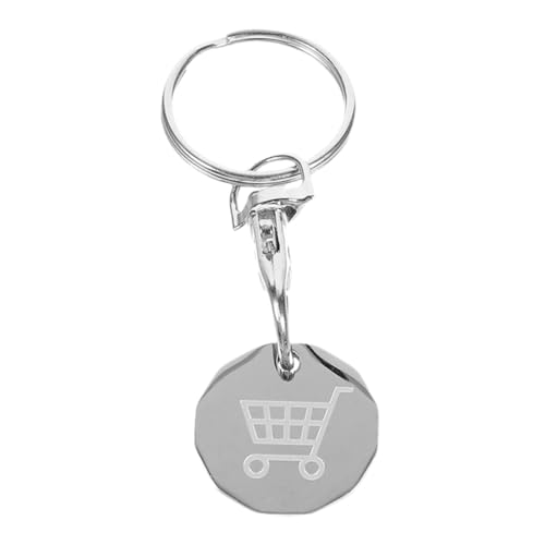 PLAFOPE Einkaufswagenchip Schlüsselanhänger Abnehmbarer Einkaufswagen Anhänger Mit Metall Token Für Entsperren Von Einkaufswagen PLAFOPE Einkaufswagenchip Schlüsselanhänger Abnehmbarer Einkaufswagen Anhänger Mit Metall Token Für Entsperren Von Einkaufswagen von PLAFOPE