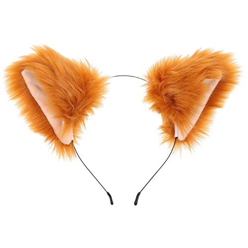PLAFOPE Entzückendes Plüsch-stirnband – Haarschmuck Für Mädchen Und Frauen Party-haarband Cosplay-ohr-kopfbedeckung PLAFOPE Entzückendes Plüsch-stirnband – Haarschmuck Für Mädchen Und Frauen Party-haarband Cosplay-ohr-kopfbedeckung von PLAFOPE