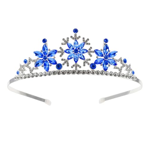 PLAFOPE Haarband Schneeflocken Kronen Haarreif aus Leichter Legierung für Geburtstag Party und Rollenspiele Blaues Diadem Haarschmuck für Mädchen und Fotoshooting PLAFOPE Haarband Schneeflocken Kronen Haarreif aus Leichter Legierung für Geburtstag Party und Rollenspiele Blaues Diadem Haarschmuck für Mädchen und Fotoshooting von PLAFOPE