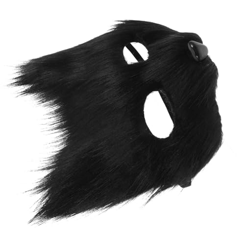 PLAFOPE Halloween-fuchs-maske, Pelziges Halbes Gesicht, Tiermaske, Halbes Gesicht, Cosplay-kostüm-maske, Tier-pelzmaske Für Ball, Halloween, Cosplay-party PLAFOPE Halloween-fuchs-maske, Pelziges Halbes Gesicht, Tiermaske, Halbes Gesicht, Cosplay-kostüm-maske, Tier-pelzmaske Für Ball, Halloween, Cosplay-party von PLAFOPE