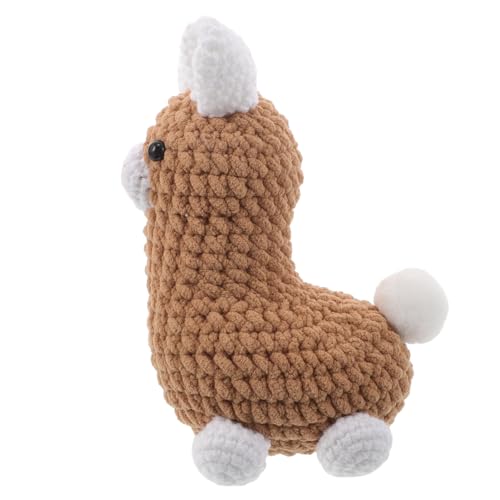 PLAFOPE Handgefertigtes Häkel-alpaka-anhänger aus Weichem Garn Leichtes Robustes Schlüsselanhänger-Ornament für Rucksack und Auto Attraktives Langlebiges Kuscheltier-Design Vielseitiges PLAFOPE Handgefertigtes Häkel-alpaka-anhänger aus Weichem Garn Leichtes Robustes Schlüsselanhänger-Ornament für Rucksack und Auto Attraktives Langlebiges Kuscheltier-Design Vielseitiges von PLAFOPE
