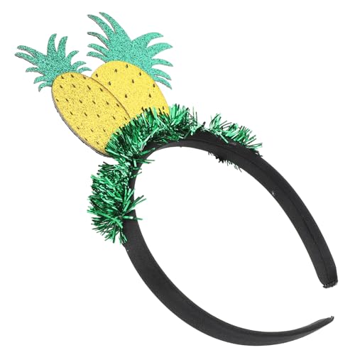 PLAFOPE Hawaiian Ananas Haarreif Kopfschmuck Flexibel Leicht Partyfoto Zubehör für Damen Mädchen und Familie Geeignet PLAFOPE Hawaiian Ananas Haarreif Kopfschmuck Flexibel Leicht Partyfoto Zubehör für Damen Mädchen und Familie Geeignet von PLAFOPE
