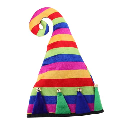 PLAFOPE Karnevalshüte Clownhut Clown-stirnband Clown-kostüm Cosplay-zubehör Damen Halloween-party-outfit von PLAFOPE