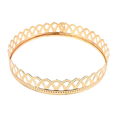 PLAFOPE King Crown Stirnband Herren Goldene Krone Leicht und Bequem für Cosplay Bühnenauftritt Hochzeit Party Zubehör PLAFOPE King Crown Stirnband Herren Goldene Krone Leicht und Bequem für Cosplay Bühnenauftritt Hochzeit Party Zubehör von PLAFOPE