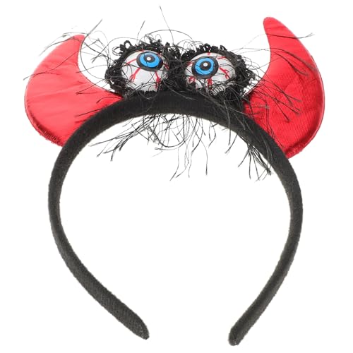 PLAFOPE Leuchtender Halloween Haarreif mit Gruseligen Augäpfeln Leichtes Cosplay Stirnband für Karneval Maskerade und Party Komfortabel und Geeignet für Damen und Herren PLAFOPE Leuchtender Halloween Haarreif mit Gruseligen Augäpfeln Leichtes Cosplay Stirnband für Karneval Maskerade und Party Komfortabel und Geeignet für Damen und Herren von PLAFOPE