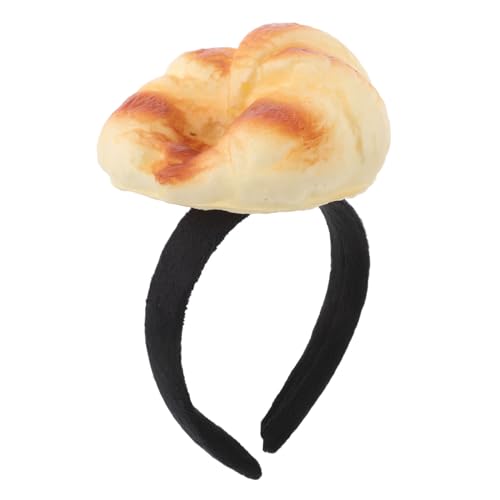 PLAFOPE Lustiges Croissant Haarreif Realistische Croissant Form Niedliches Cartoon Design Leichter Food Haarreif für Halloween Kostümparty Festliche Auftritte und Food PLAFOPE Lustiges Croissant Haarreif Realistische Croissant Form Niedliches Cartoon Design Leichter Food Haarreif für Halloween Kostümparty Festliche Auftritte und Food von PLAFOPE