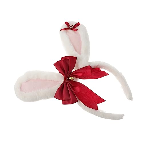PLAFOPE Lustiges Hasenohren Haarband für Damen Stirnband mit Niedlichen Hasenohren und Schleife Haaraccessoire für Partys Cosplay und Besondere Anlässe PLAFOPE Lustiges Hasenohren Haarband für Damen Stirnband mit Niedlichen Hasenohren und Schleife Haaraccessoire für Partys Cosplay und Besondere Anlässe von PLAFOPE