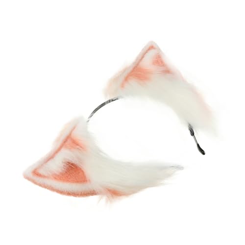 PLAFOPE Niedliches Katzenohren Stirnband aus Flauschigem Material Tierisches Cosplay Haarreif für Mädchen für Kostüme Partys Fotos und Bühnenauftritte Originelles Geschenk PLAFOPE Niedliches Katzenohren Stirnband aus Flauschigem Material Tierisches Cosplay Haarreif für Mädchen für Kostüme Partys Fotos und Bühnenauftritte Originelles Geschenk von PLAFOPE