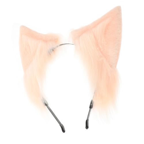 PLAFOPE Plüsch Katzenohren Haarreif Damen Weiches Cosplay Stirnband Komfortabel Niedlich für Party Halloween Alltag von PLAFOPE
