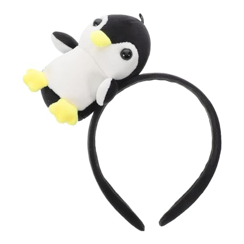 PLAFOPE Plüsch Pinguin Haarband Weiches Tier Stirnband für Halloween Cosplay Partys und Tägliche Aktivitäten zum Make Up und Gesichtwaschen Gemütlicher Tragekomfort Vielseitig Einsetzbar PLAFOPE Plüsch Pinguin Haarband Weiches Tier Stirnband für Halloween Cosplay Partys und Tägliche Aktivitäten zum Make Up und Gesichtwaschen Gemütlicher Tragekomfort Vielseitig Einsetzbar von PLAFOPE