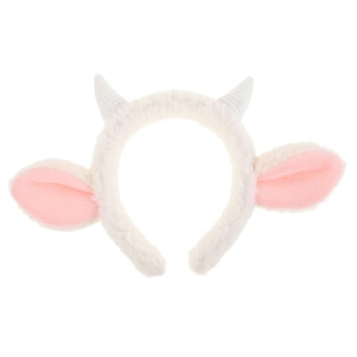 PLAFOPE Plüsch Schaf Ohr Stirnband mit Weichen Lamm Ohren Kuscheliges Haarreif Tierohren für Frauen Verstellbares Kopfband für Party Hochzeit und Cosplay Niedliches Tier Haarreif PLAFOPE Plüsch Schaf Ohr Stirnband mit Weichen Lamm Ohren Kuscheliges Haarreif Tierohren für Frauen Verstellbares Kopfband für Party Hochzeit und Cosplay Niedliches Tier Haarreif von PLAFOPE