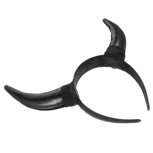 PLAFOPE Realistischer Horn Haarreif Halloween Kopfschmuck Unisex Verstellbar Lebensecht Für Karneval Party Cosplay Fest Erwachsene PLAFOPE Realistischer Horn Haarreif Halloween Kopfschmuck Unisex Verstellbar Lebensecht Für Karneval Party Cosplay Fest Erwachsene von PLAFOPE