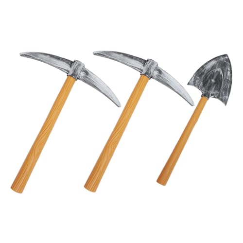 PLAFOPE Schaumstoff Spitzhacke und Schaufel Robust Langlebig für Zwergenkostüm Halloween Karneval Bühnenperformance Cosplay Party Zubehör PLAFOPE Schaumstoff Spitzhacke und Schaufel Robust Langlebig für Zwergenkostüm Halloween Karneval Bühnenperformance Cosplay Party Zubehör von PLAFOPE