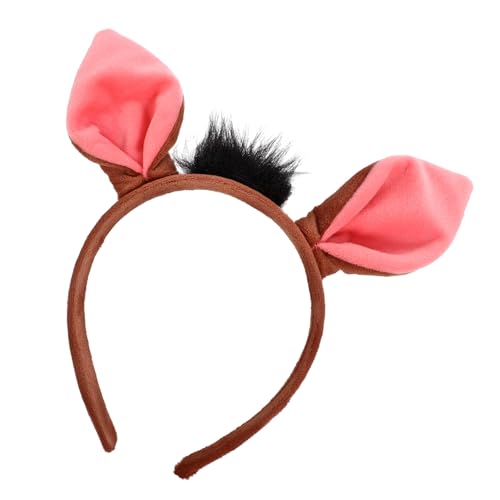 PLAFOPE Süßes Schweineohren Stirnband für Leichtes Tier Haarreif Dekoratives Cosplay-accessoire für Karneval Kostümparty und Maskenball Weiches Material Einfach zu Tragen PLAFOPE Süßes Schweineohren Stirnband für Leichtes Tier Haarreif Dekoratives Cosplay-accessoire für Karneval Kostümparty und Maskenball Weiches Material Einfach zu Tragen von PLAFOPE