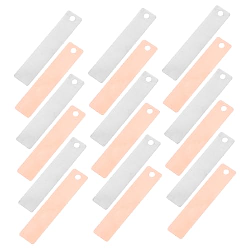 PLAFOPE Teiliges Kupfer Zinkstreifen Elektrodenmaterialien Stabile Metallplatten für Obstbatterie experimente Praktische Wissenschaftsspielzeuge Lerninteresse und Handwerklicher von PLAFOPE