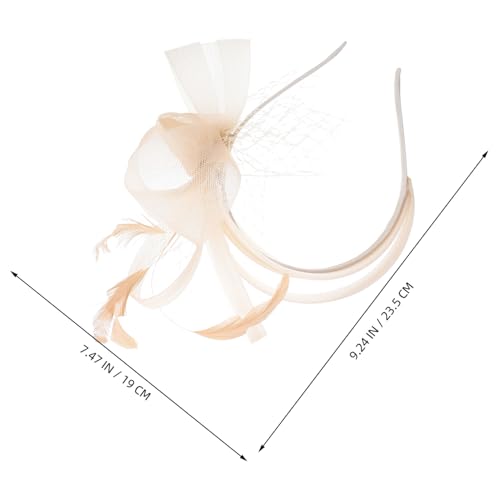 PLAFOPE Vintage Feder Haarreif Champagner Flapper Headpiece Leichtes Stirnband für Halloween Karneval Tea Party Damen Haarschmuck Vielseitig Kombinierbar PLAFOPE Vintage Feder Haarreif Champagner Flapper Headpiece Leichtes Stirnband für Halloween Karneval Tea Party Damen Haarschmuck Vielseitig Kombinierbar von PLAFOPE