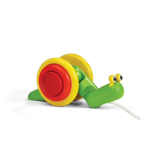 PLAN TOYS 5108 Pull Along Snail von PlanToys