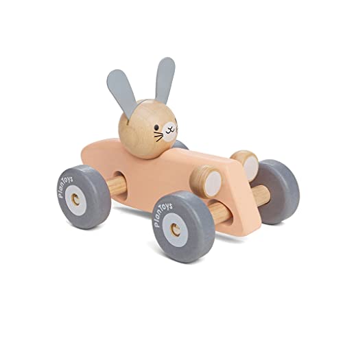 PLAN TOYS 5717 Rabbit Racing Car von PlanToys