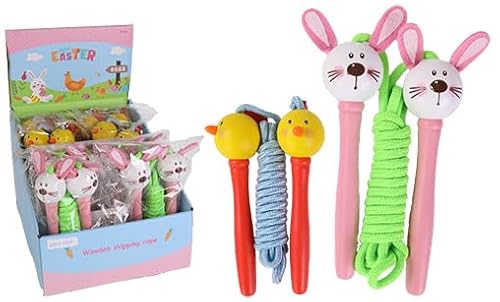 PLANÈTE BOIS 030188MPA Pack mit 12 Springseilen-FSC-030188MPA-12 Stück-Mehrfarbig-Holz-FSC-Kinderspiel-Freizeit-Kirmes-Ostern-17 cm x 4 cm-Ab 3 Jahren, Mehrfarbig PLANÈTE BOIS 030188MPA Pack mit 12 Springseilen-FSC-030188MPA-12 Stück-Mehrfarbig-Holz-FSC-Kinderspiel-Freizeit-Kirmes-Ostern-17 cm x 4 cm-Ab 3 Jahren, Mehrfarbig von PLANÈTE BOIS