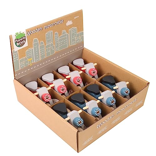 PLANÈTE BOIS 030199PA Pack mit 8 Vintage-Scootern-FSC-030199PA-8 Stück-Mehrfarbig-Holz-Kinderspiel-Freizeit-Kirmes-Zum Sammeln-10 cm x 5 cm-Ab 12 Monaten PLANÈTE BOIS 030199PA Pack mit 8 Vintage-Scootern-FSC-030199PA-8 Stück-Mehrfarbig-Holz-Kinderspiel-Freizeit-Kirmes-Zum Sammeln-10 cm x 5 cm-Ab 12 Monaten von PLANÈTE BOIS