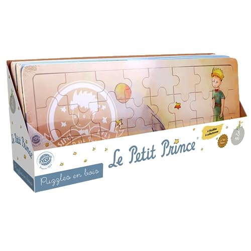 PLANÈTE BOIS 865008PA Pack mit 12 Panorama-Puzzles-Lernspiel-Der kleine Prinz-865008PA-21 Teile-Mehrfarbig-Holz-Kinderspiel-Kinderpuzzle-45 cm x 18 cm-Ab 3 Jahren PLANÈTE BOIS 865008PA Pack mit 12 Panorama-Puzzles-Lernspiel-Der kleine Prinz-865008PA-21 Teile-Mehrfarbig-Holz-Kinderspiel-Kinderpuzzle-45 cm x 18 cm-Ab 3 Jahren von PLANÈTE BOIS