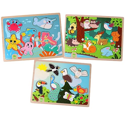 PLANÈTE BOIS 052463A Earth Sea Sky Puzzle-FSC-Bildungsspiel-Erste Überlegungen-052463A-8 Teile-Zufälliges Modell-Holz-Kinderspiel-Kinderpuzzle-30 cm x 22,5 cm-Ab 2 Jahren PLANÈTE BOIS 052463A Earth Sea Sky Puzzle-FSC-Bildungsspiel-Erste Überlegungen-052463A-8 Teile-Zufälliges Modell-Holz-Kinderspiel-Kinderpuzzle-30 cm x 22,5 cm-Ab 2 Jahren von PLANÈTE BOIS