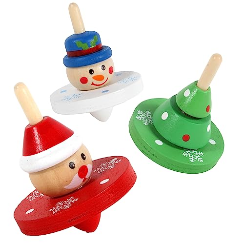 PLANÈTE BOIS - Kreisel Weihnachten - FSC - 030160-1 Stück - Zufallsmodell - Holz - Kinderspiel - Weihnachten - Zum Sammeln - 4,5 cm x 5 cm - Ab 3 Jahren PLANÈTE BOIS - Kreisel Weihnachten - FSC - 030160-1 Stück - Zufallsmodell - Holz - Kinderspiel - Weihnachten - Zum Sammeln - 4,5 cm x 5 cm - Ab 3 Jahren von PLANÈTE BOIS