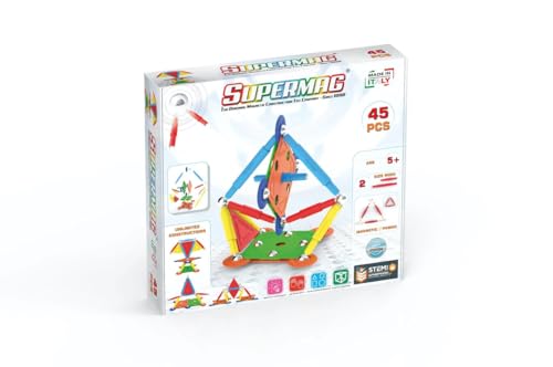 PLAST WOOD - Bauspiele, Mehrfarbig (105672) von Supermag