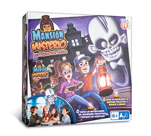 PLAY FUN BY IMC TOYS Mansion Miserio Escape Room Set mit magischem Buch und Taschenlampe, für Kinder ab 6 Jahren von PLAY FUN BY IMC TOYS