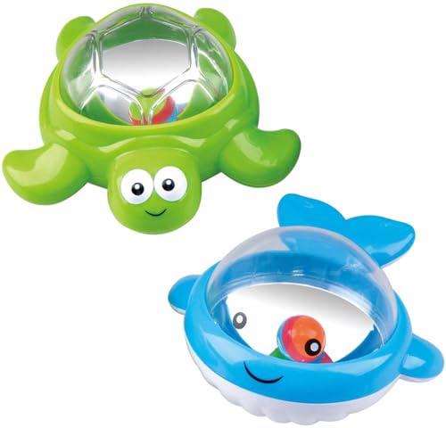 Badefreunde-Set Tub Twinklers, 2-TLG von PLAY Schildkröte Wal Badespielzeug +12M Badefreunde-Set Tub Twinklers, 2-TLG von PLAY Schildkröte Wal Badespielzeug +12M von PLAY