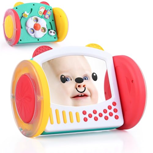 PLAY Babyspielzeug Rollender Spiegel für Baby Spielzeug ab 0 Monate, Krabbel Spielzeug und Baby bauchlage Spielzeug, PVC- und Phalatfrei PLAY Babyspielzeug Rollender Spiegel für Baby Spielzeug ab 0 Monate, Krabbel Spielzeug und Baby bauchlage Spielzeug, PVC- und Phalatfrei von PLAY