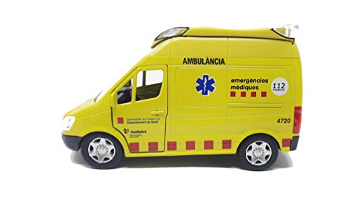 PLAYJOCS Ambulància SEM GT-8016 Metallauto, Spielzeug für Kinder und Sammler von PLAYJOCS