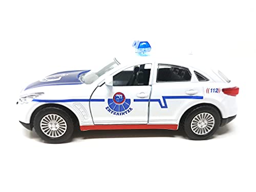 PLAYJOCS GT-1963 Ertzaintza Auto, Metallfahrzeug, Spielzeug für Kinder und Sammler. von PLAYJOCS