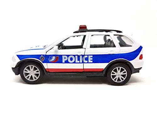 PLAYJOCS GT-3910 POLIZEIWAGEN Frankreich DieCast Metall Miniaturmodell Modellauto von PLAYJOCS