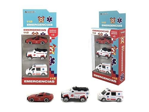 PLAYJOCS GT-8067 Notfallfahrzeug-Set von PLAYJOCS