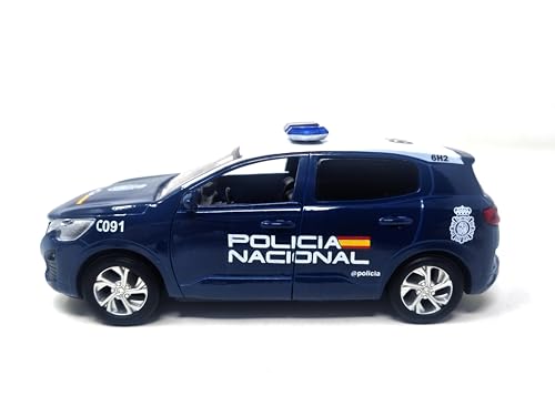 PLAYJOCS GT-8095 Nationalpolizeiauto, Metallfahrzeug, ideales Spielzeug für Kinder und Sammler. von PLAYJOCS