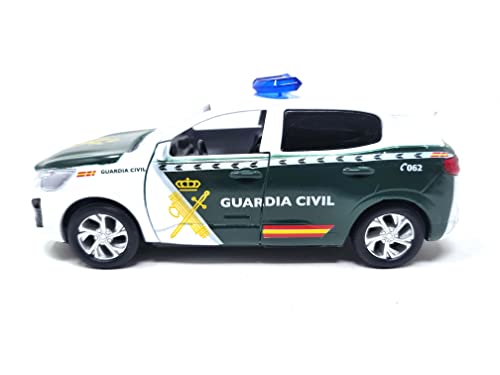 PLAYJOCS GT-8100 Auto Guardia Civil aus Metall, Spielzeug für Kinder und Sammler. von PLAYJOCS
