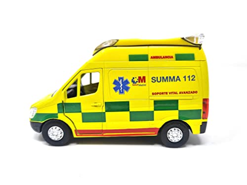 PLAYJOCS GT-8104 Summa Ambulance Metallauto, Spielzeug für Kinder und Sammler. PLAYJOCS GT-8104 Summa Ambulance Metallauto, Spielzeug für Kinder und Sammler. von PLAYJOCS