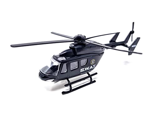 PLAYJOCS GT-8134 SWAT Helikopter, Kunststoff-Fahrzeug mit Metallteilen, ideales Spielzeug für Kinder und Sammler. von PLAYJOCS