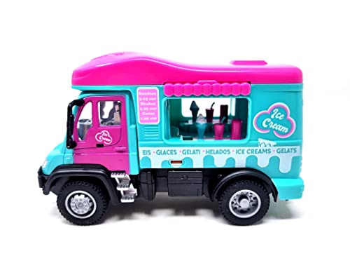 PLAYJOCS GT-8152 LKW Ice Cream, Fahrzeug aus Metall und Kunststoff, Spielzeug für Kinder und Sammler. PLAYJOCS GT-8152 LKW Ice Cream, Fahrzeug aus Metall und Kunststoff, Spielzeug für Kinder und Sammler. von PLAYJOCS